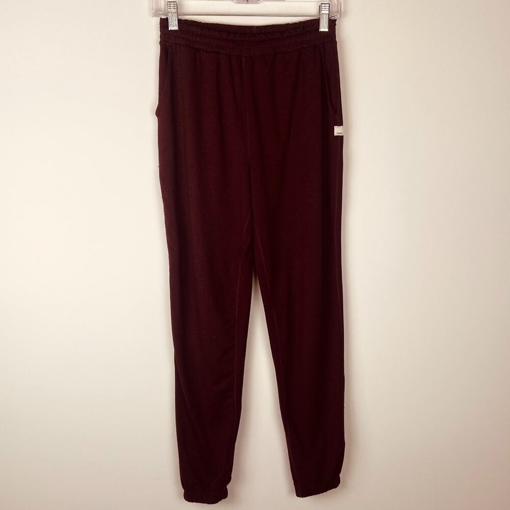 Vuori Performance Jogger Maroon Red Heather DreamKnit, Women’s Size XS